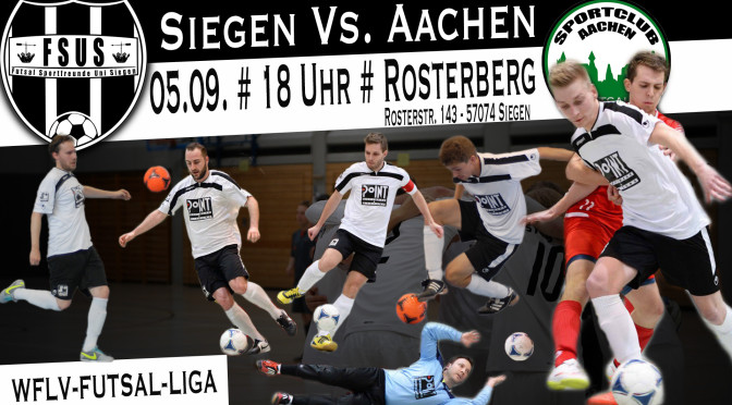 1. Spieltag der WFLV-Futsal-Liga 15/16